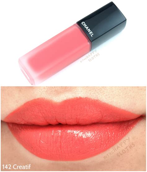 chanel rouge allure ink 142 creatif